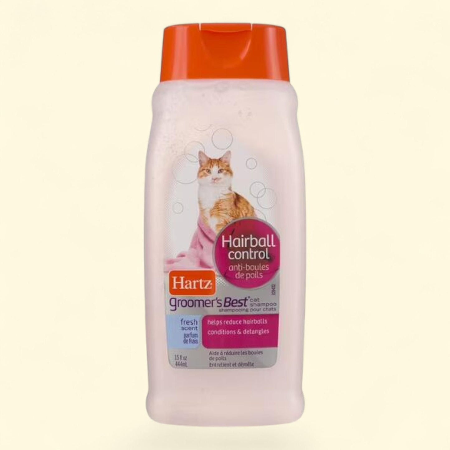 Hartz Groomer's Best Cat Shampoo, 15 fl oz
