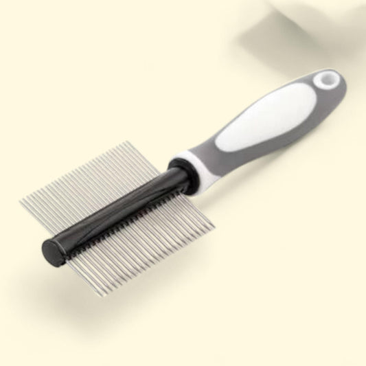 Precious Tails Double Sided Pin & Bristle Brush Comb, Dogs & Cats, All Coat Types, One Size