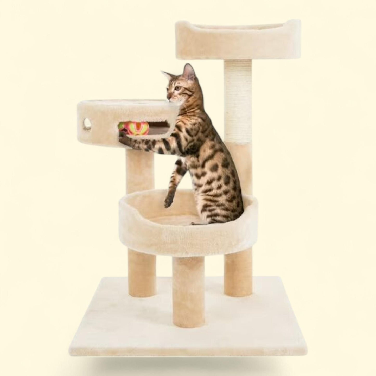 PETMAKER Cat Tree Condo, Tall