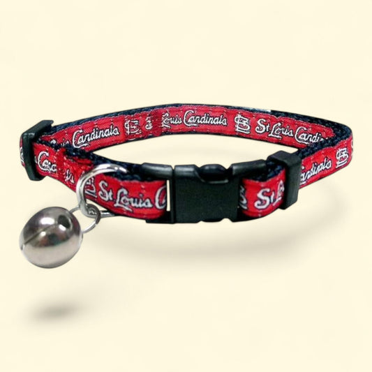 Pets First MLB Saint Louis Cardinals Cat Collar, Size 12.00 x 0.38 x 0.20 in