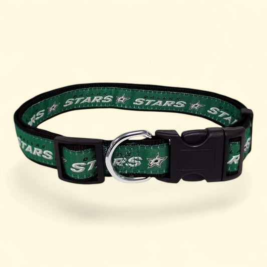 Pets First NHL Dallas Stars Cat and Dog Collar, Heavy-Duty, Durable & Adjustable, Size N/A