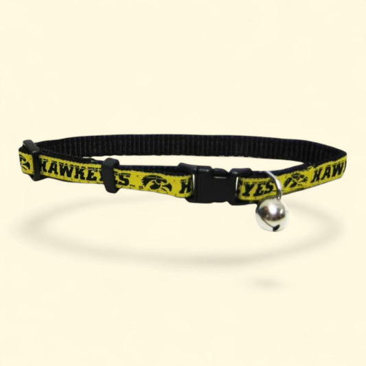 Pets First Iowa Hawkeyes Cat Collar, One Size