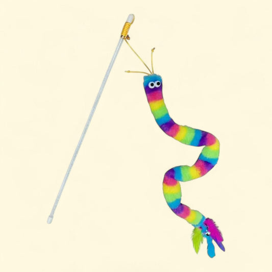 Vibrant Life Rainbow Wand Cat Toy, 1 Pack