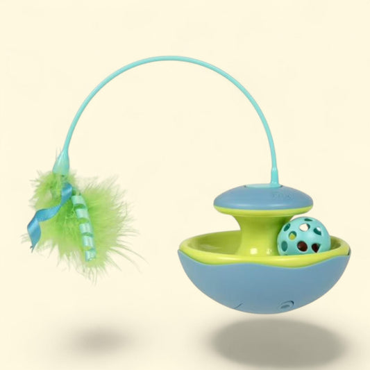 SmartyKat Track Tizzy Motion Cat Toy, Blue, 1 count