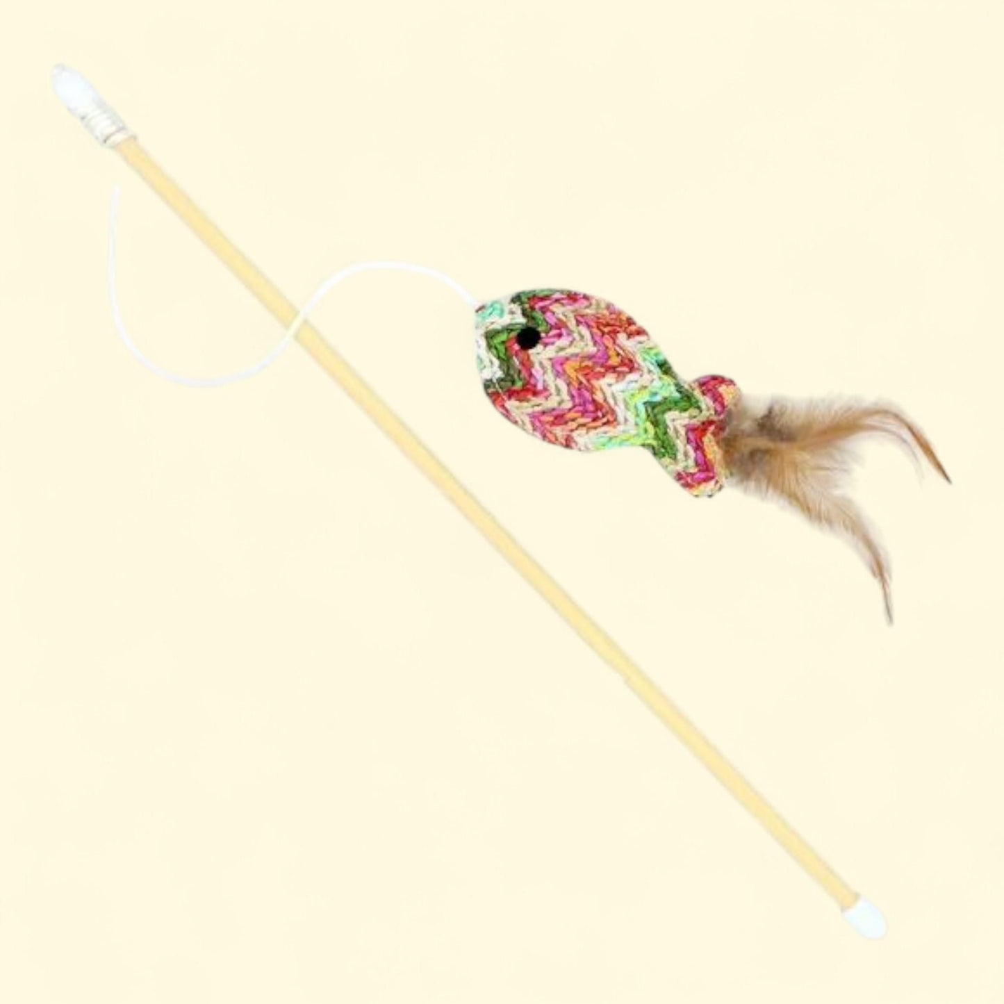 Vibrant Life Cat Wand with Fish Toy, 18" Length