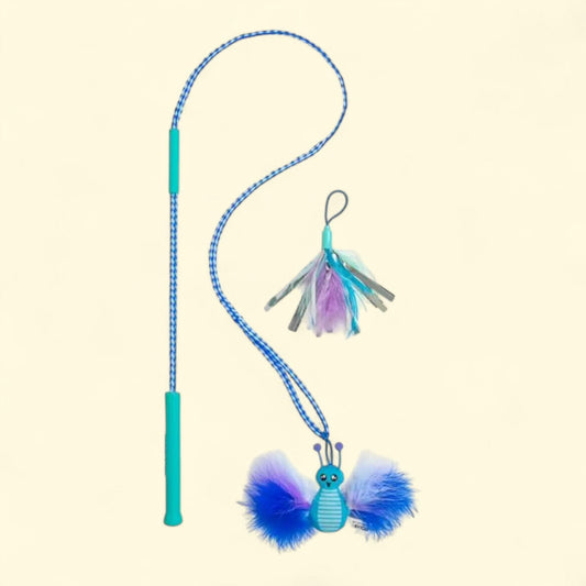 Catstages Tail Teaser Air Prey Cat Wand Toy,  1 count