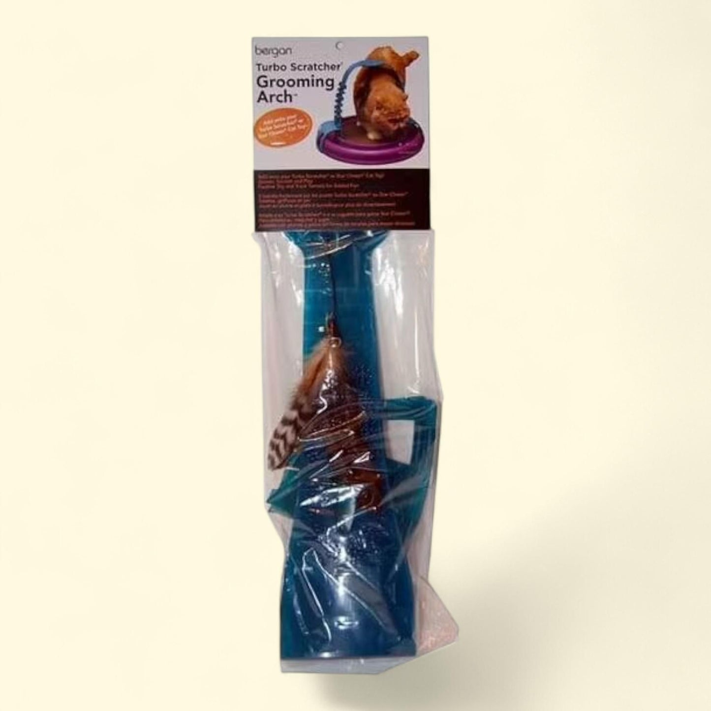 Bergan Turbo Scratcher Grooming Arch Cat Toy, 1 count