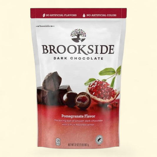 BROOKSIDE Dark Chocolate Pomegranate Flavored Chocolate, 32 oz.