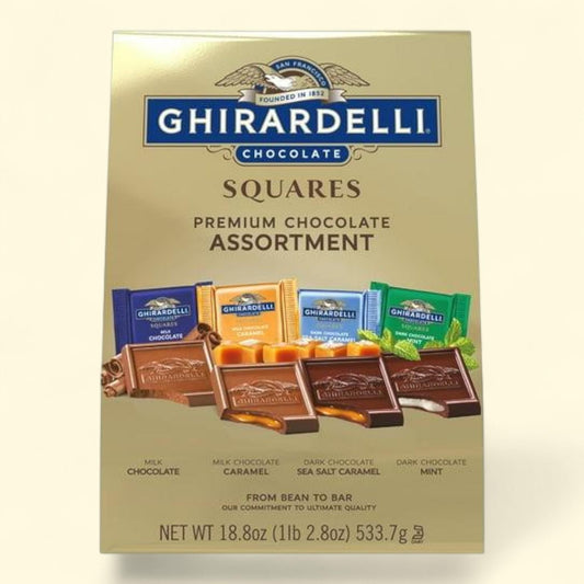 Ghirardelli Premium Chocolate Assortment Squares, 18.8 oz.