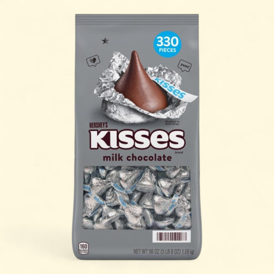 Hershey's Kisses, Milk Chocolate, 56 oz