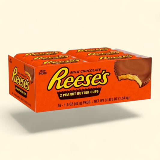 Reese's Peanut Butter Cups, Milk Chocolate, 1.5 oz, 36-count