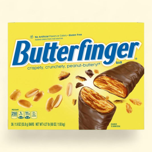 Butterfinger Candy Bar, 1.9 oz, 36-count