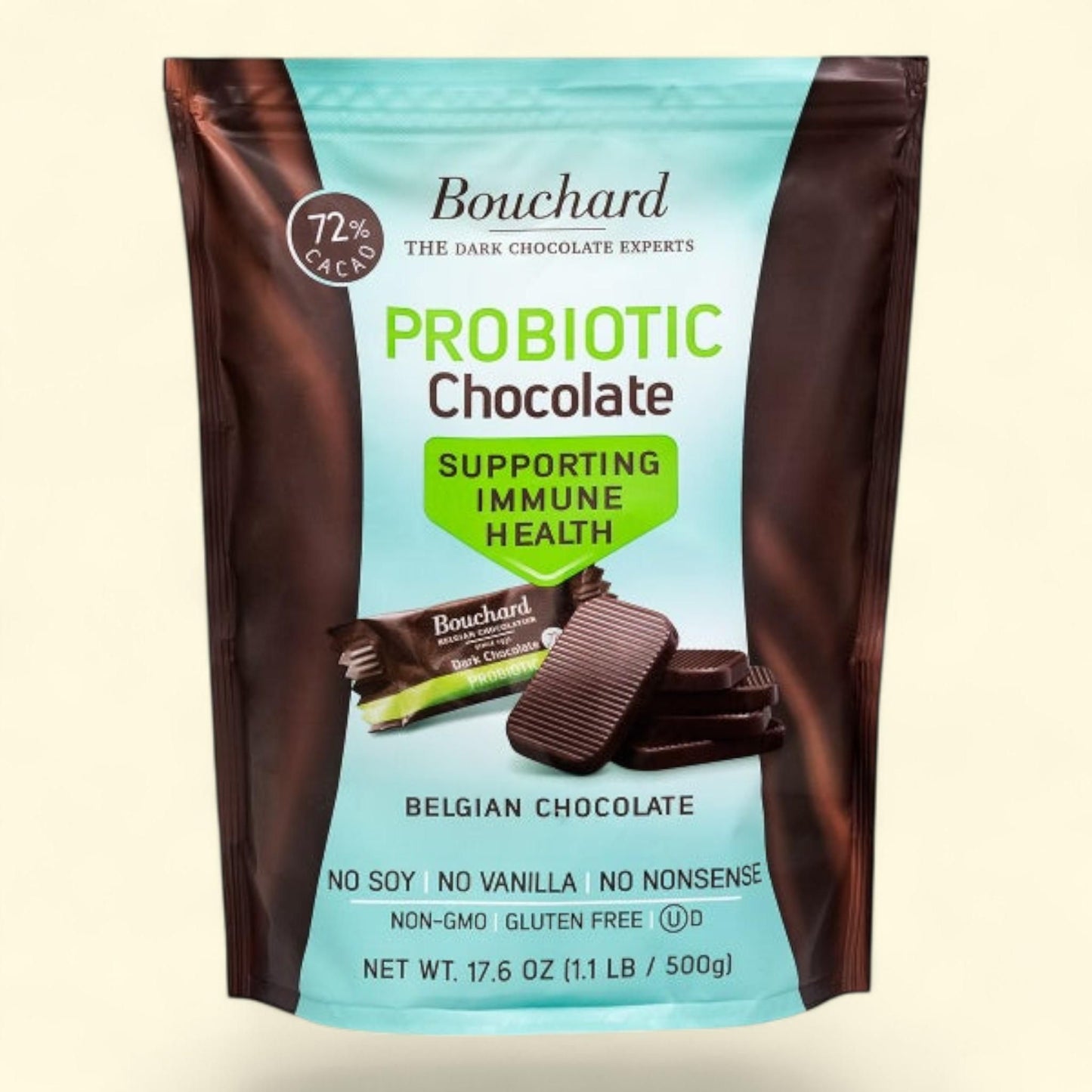 Bouchard Probiotic Chocolate, 1.1 lb 2-pack