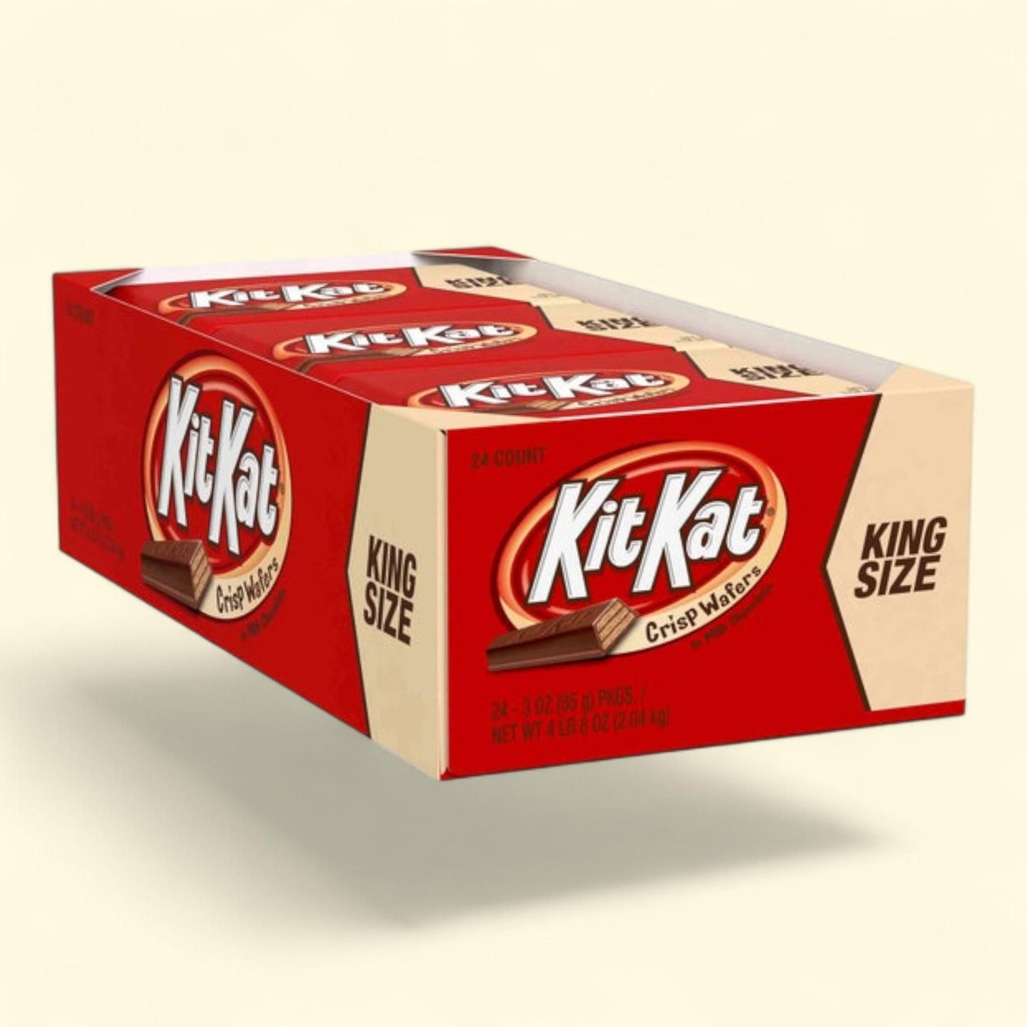 Hershey's Kit Kat, King Size, 3 oz, 24-count