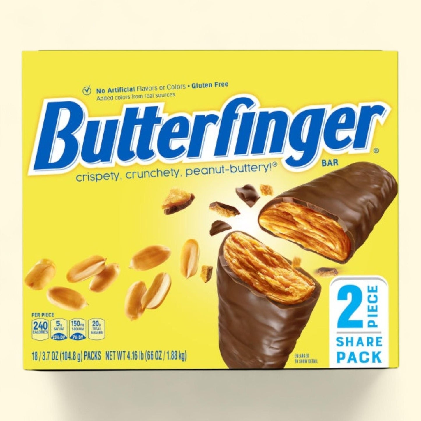 Butterfinger, Share Size Pack, 3.7 oz, 18-count