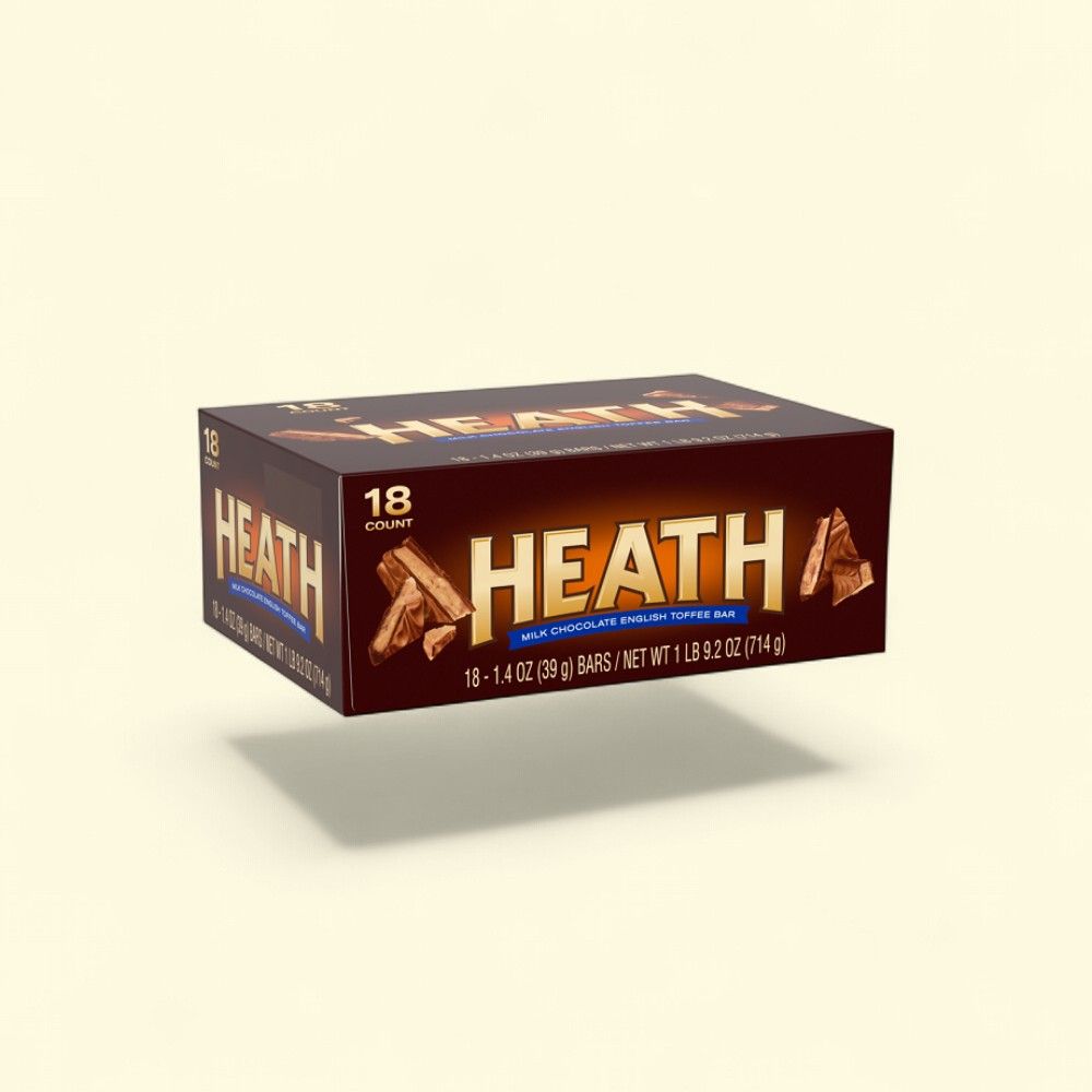 Heath Milk Chocolate English Toffee Bars - 18 Count — authentic US product shipped worldwide by Treatspree