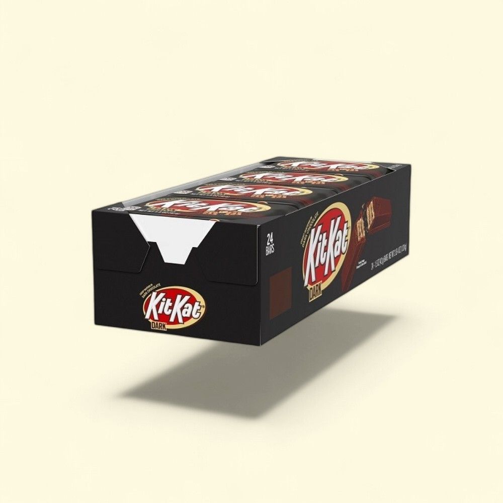 Kit Kat Dark Chocolate Wafer Bars, 24 Count — authentic US product shipped worldwide by Treatspree