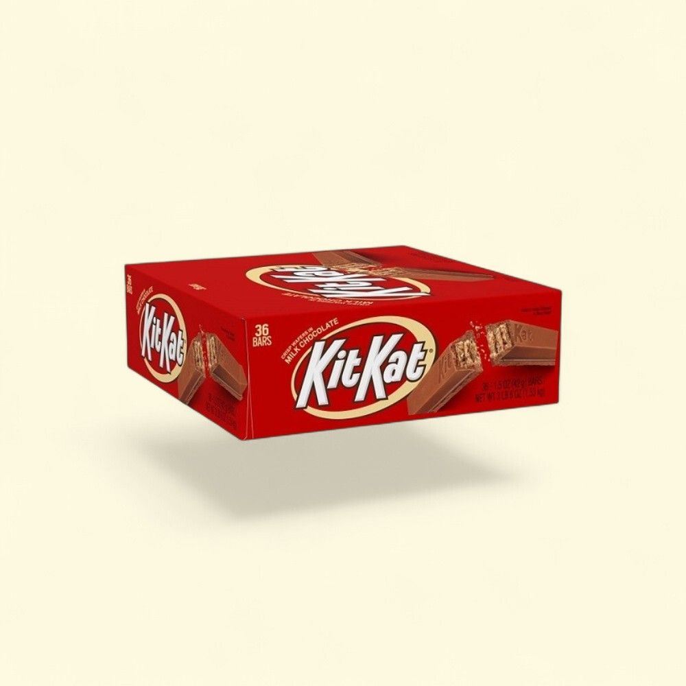 KIT KAT Milk Chocolate Wafer Bars, Bulk Pack (36 Count) — authentic US product shipped worldwide by Treatspree