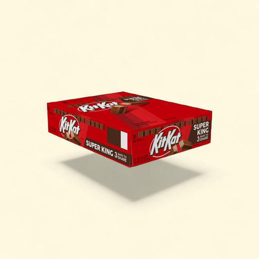 Kit Kat Super King Chocolate Bars, 18-Count, 4.5oz — authentic US product shipped worldwide by Treatspree