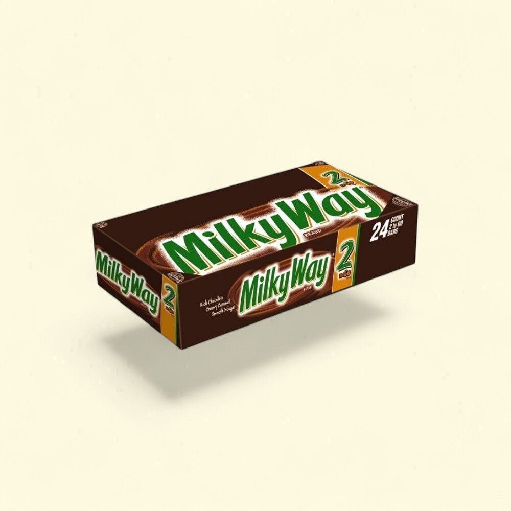 Milky Way King Size Chocolate Bar 24-Count Box — authentic US product shipped worldwide by Treatspree