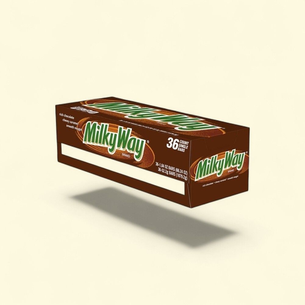Milky Way Regular Chocolate Bar Singles, 36 Count — authentic US product shipped worldwide by Treatspree