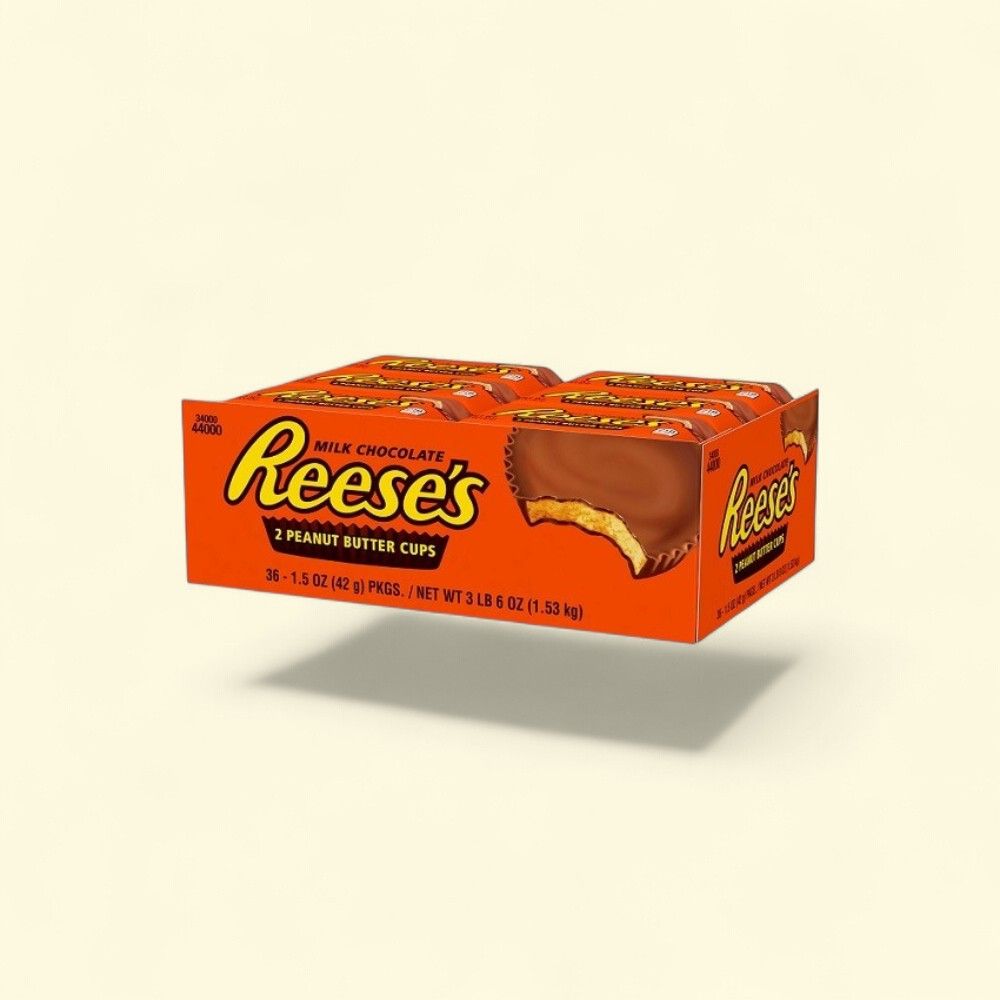 REESE'S Peanut Butter Cups, Regular, 36 Count — authentic US product shipped worldwide by Treatspree