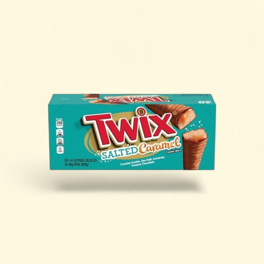 Twix Salted Caramel Chocolate Bar, 20 Count — authentic US product shipped worldwide by Treatspree