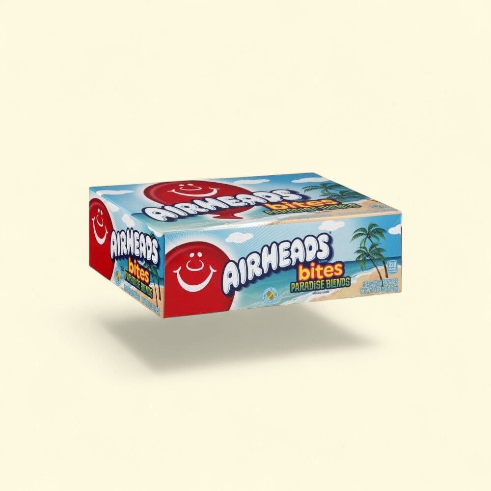 Airheads Paradise Blend Bites Candy - 18 Count, 2 oz — authentic US product shipped worldwide by Treatspree