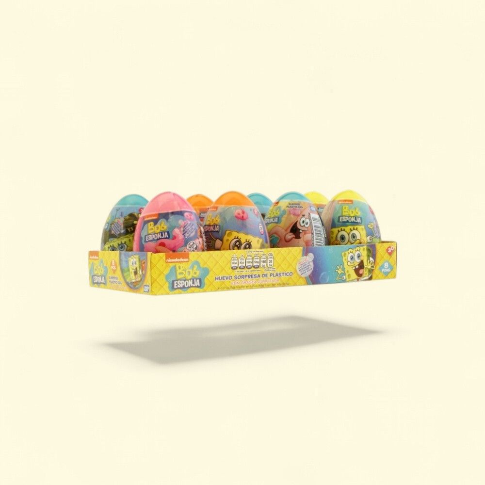 Bondy Fiesta SpongeBob Jelly Beans 8-Count, 0.35oz — authentic US product shipped worldwide by Treatspree