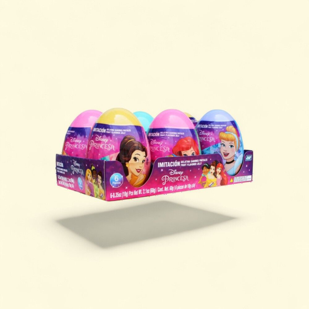 Bondy Fiesta Princesa Fruit Flavored Jelly 6-Count — authentic US product shipped worldwide by Treatspree