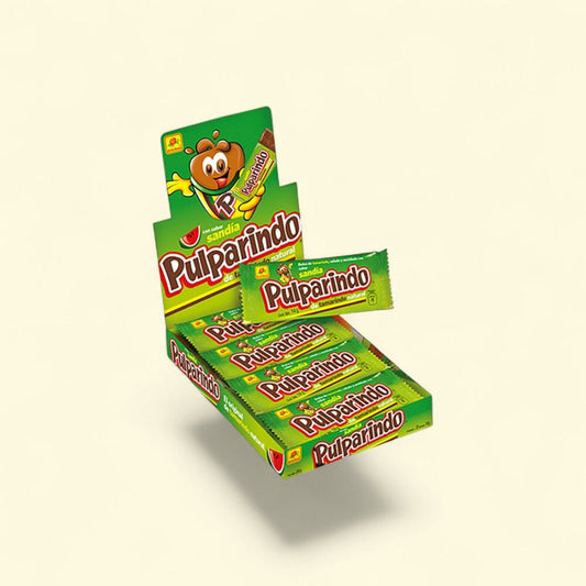 De La Rosa Pulparindo Watermelon Tamarind Chewy Candy 20ct — authentic US product shipped worldwide by Treatspree