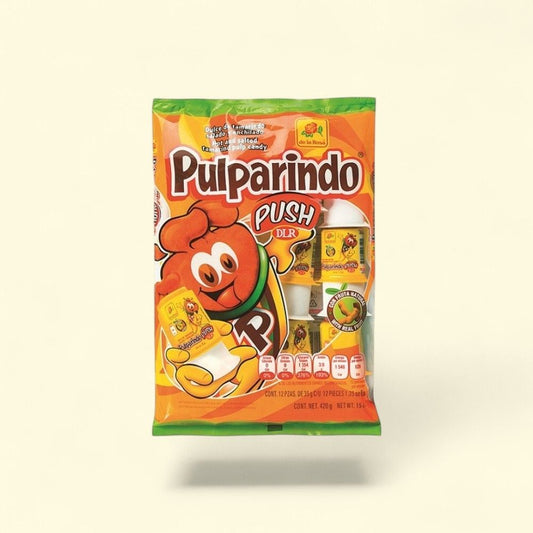De La Rosa Pulparindo Push Candy (12 Count) — authentic US product shipped worldwide by Treatspree