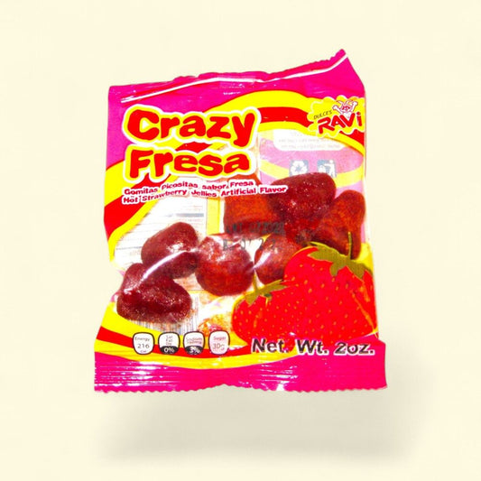 Dulces Ravi Strawberry Jellies (12 Count, 2 oz) — authentic US product shipped worldwide by Treatspree