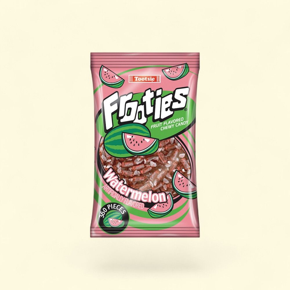 Frooties Watermelon Chews Candy, 360 Count, 38.8 oz — authentic US product shipped worldwide by Treatspree
