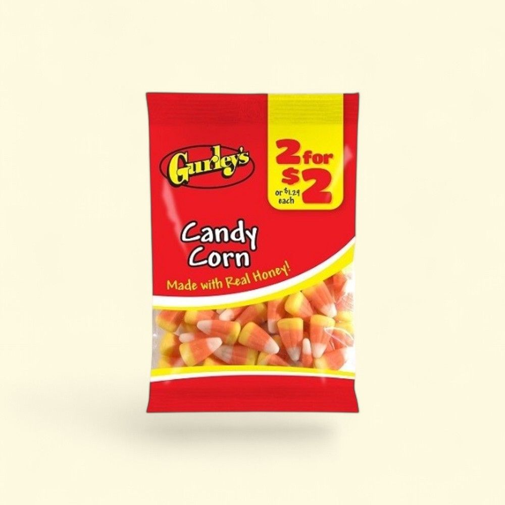Gurley's Candy Corn 2.75oz - 12 Count — authentic US product shipped worldwide by Treatspree