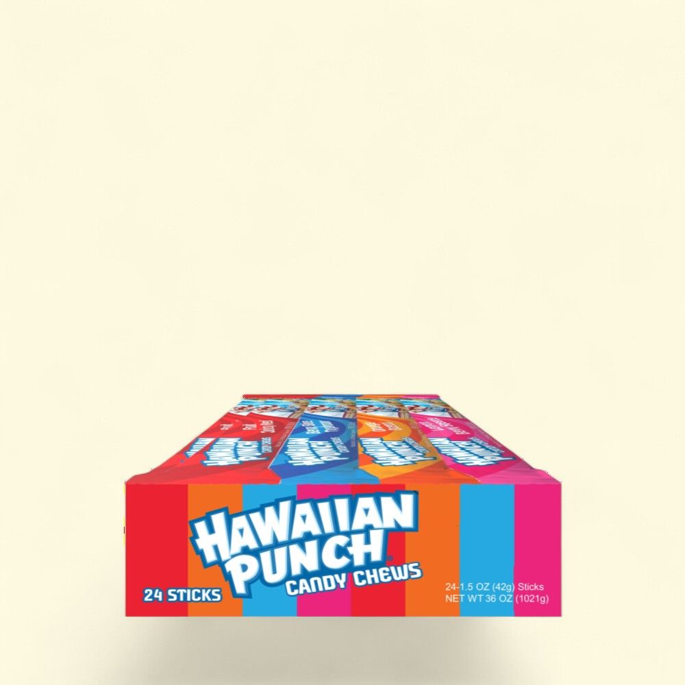 Hawaiian Punch Assorted Candy Chews - 24 Count (1.5oz Each) — authentic US product shipped worldwide by Treatspree