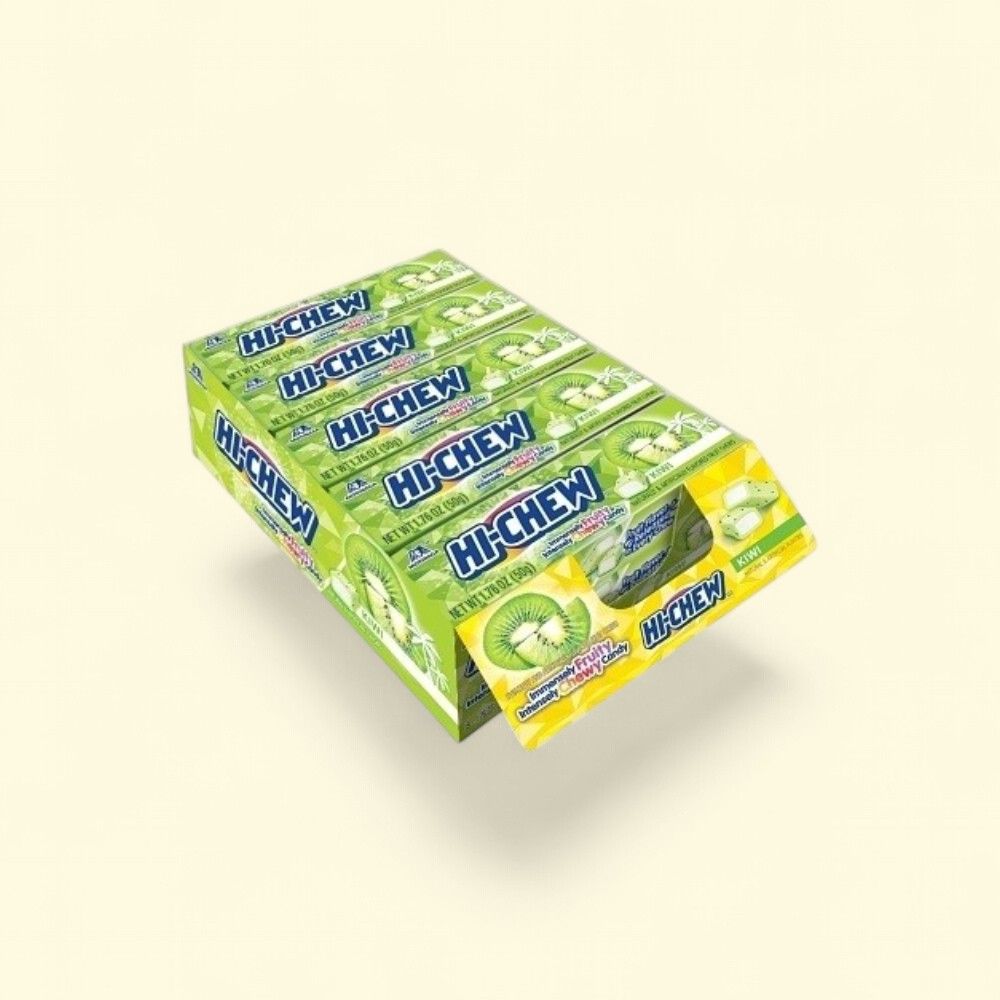 HI-CHEW Kiwi Fruit Chews Stick 1.76oz — authentic US product shipped worldwide by Treatspree