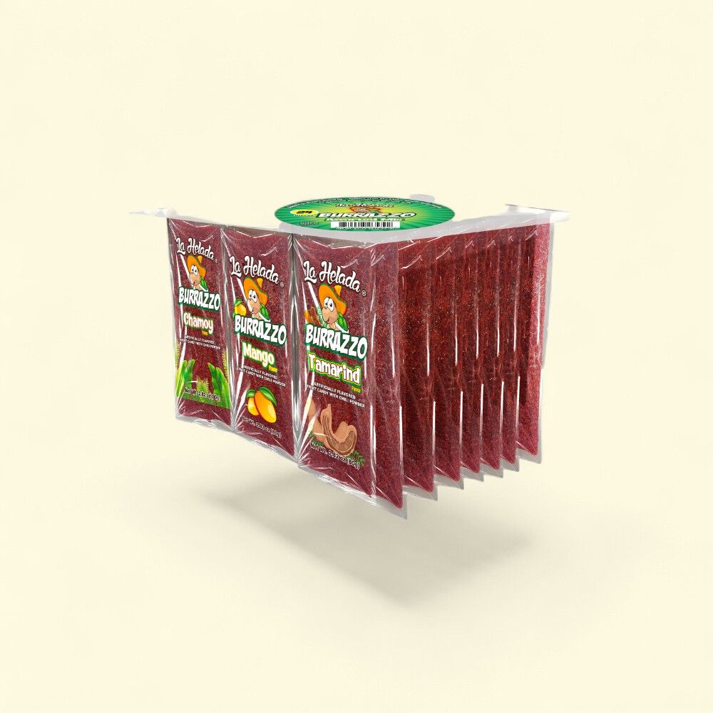 Burrazo Mango Chamoy Tamarind Candy, 24-Count — authentic US product shipped worldwide by Treatspree