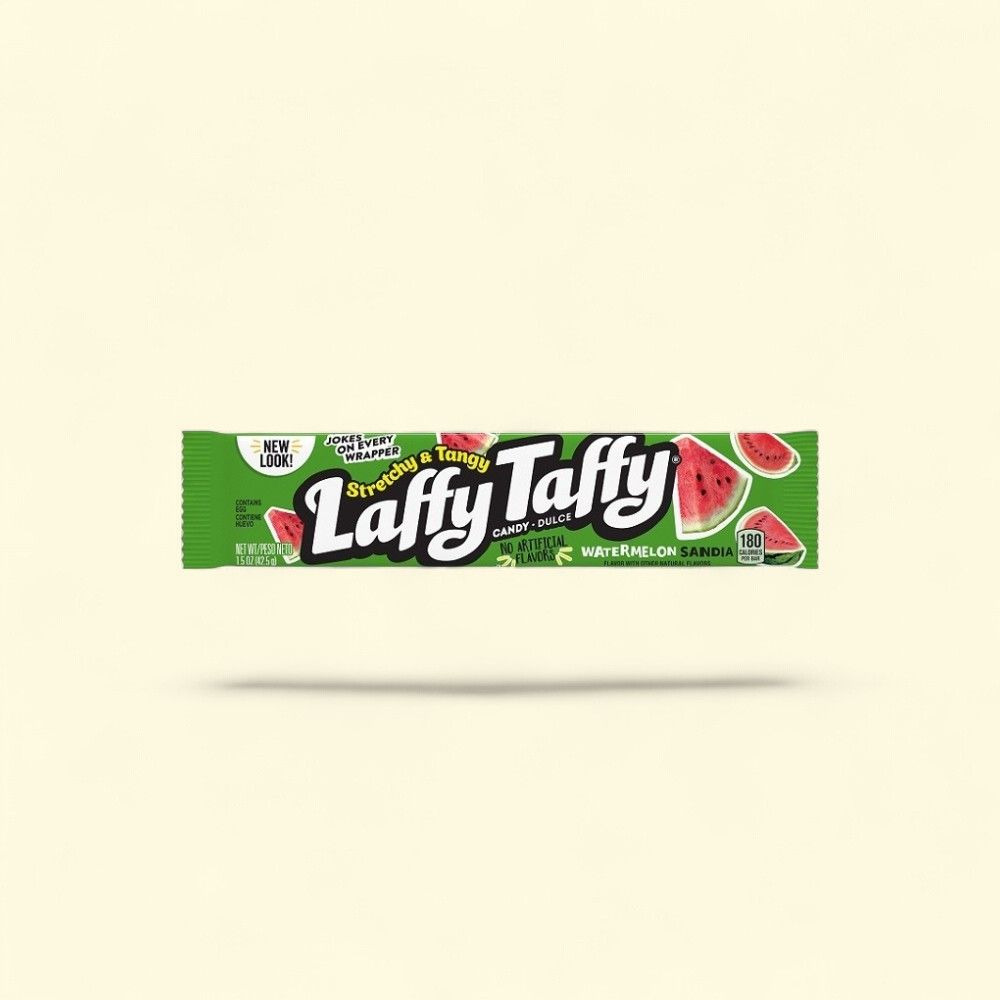 Laffy Taffy Watermelon Tangy Chews - 24 Count — authentic US product shipped worldwide by Treatspree