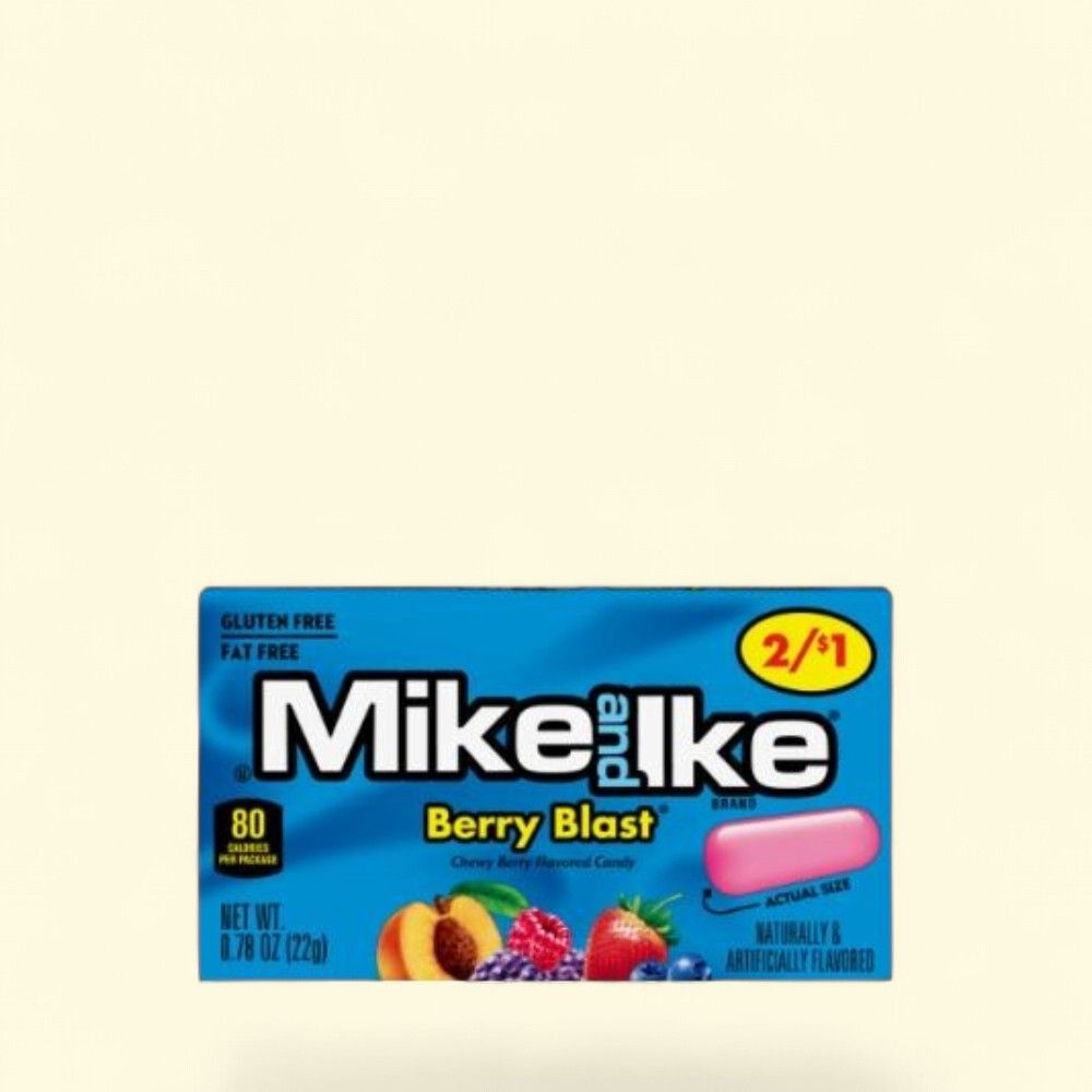 Mike and Ike Berry Blast Candy, 24-Count Box — authentic US product shipped worldwide by Treatspree