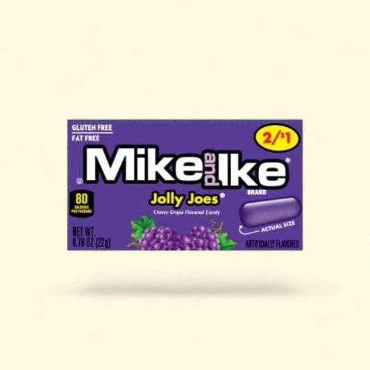 Mike and Ike Jolly Joes Candy, 24 Count Box — authentic US product shipped worldwide by Treatspree