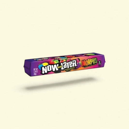 Now & Later Morphs Chewy Candy, Assorted Flavors, 24-Count Pack — authentic US product shipped worldwide by Treatspree
