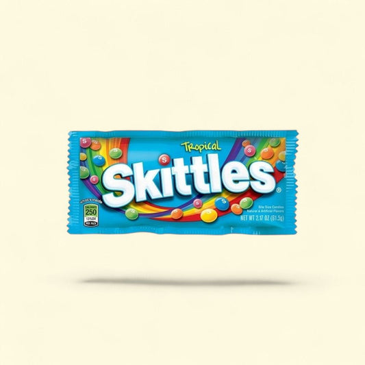 Skittles Tropical Candy, 36 Count — authentic US product shipped worldwide by Treatspree