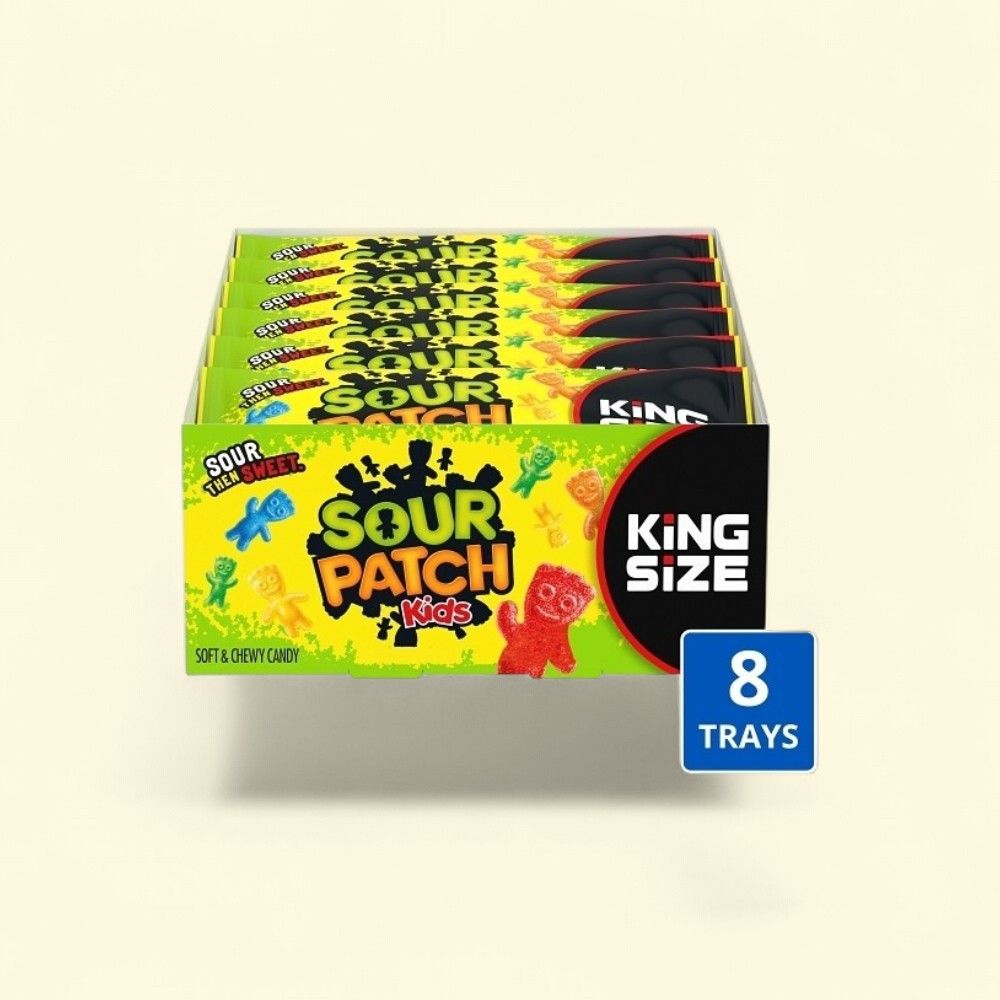 Sour Patch Kids King Size Assorted Candy 18-Pack — authentic US product shipped worldwide by Treatspree