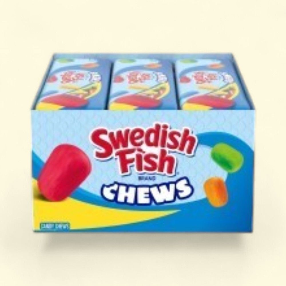 Swedish Fish King Size Chews Assorted Candy — authentic US product shipped worldwide by Treatspree