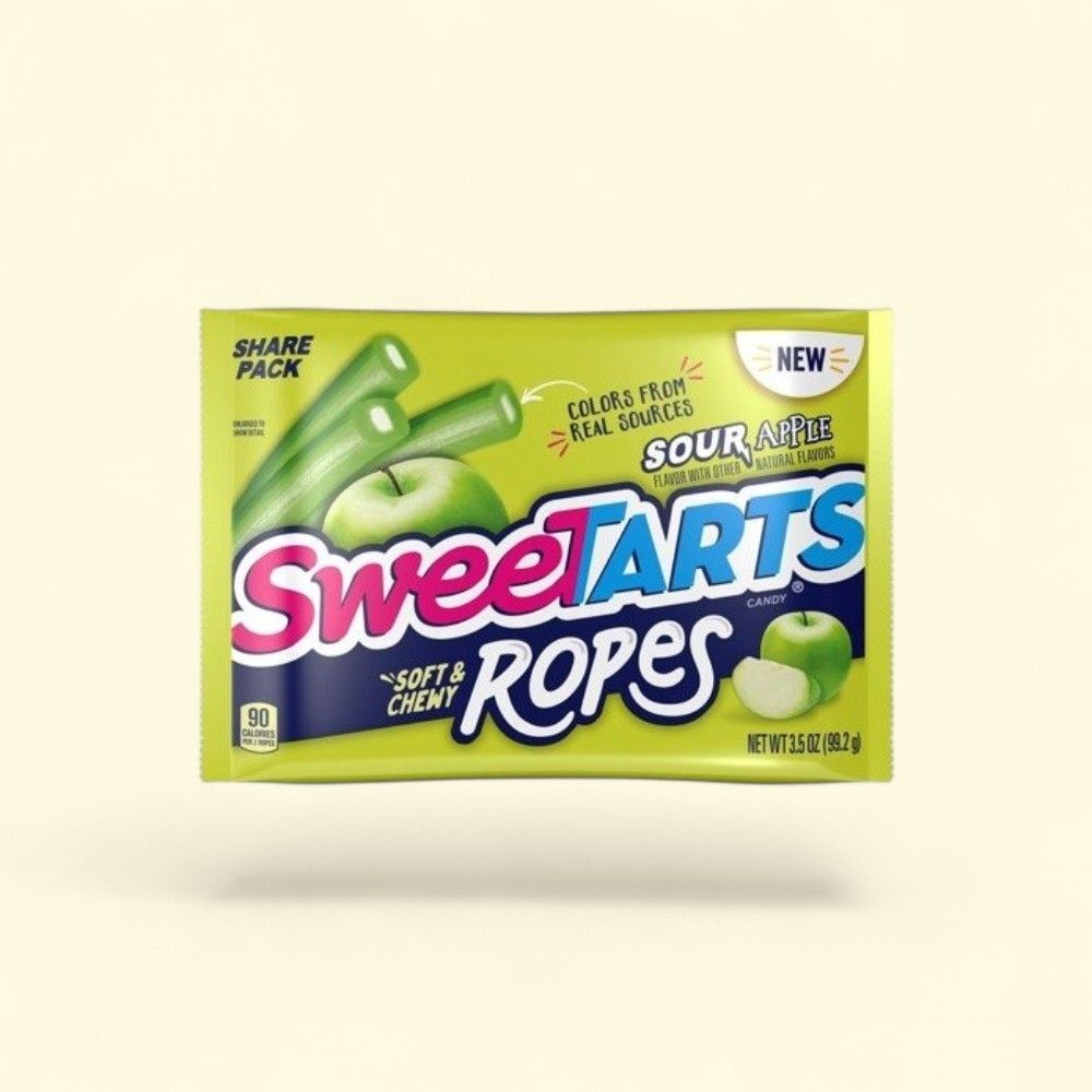 Sweetart Rope Sour Apple King Size 12-Pack — authentic US product shipped worldwide by Treatspree
