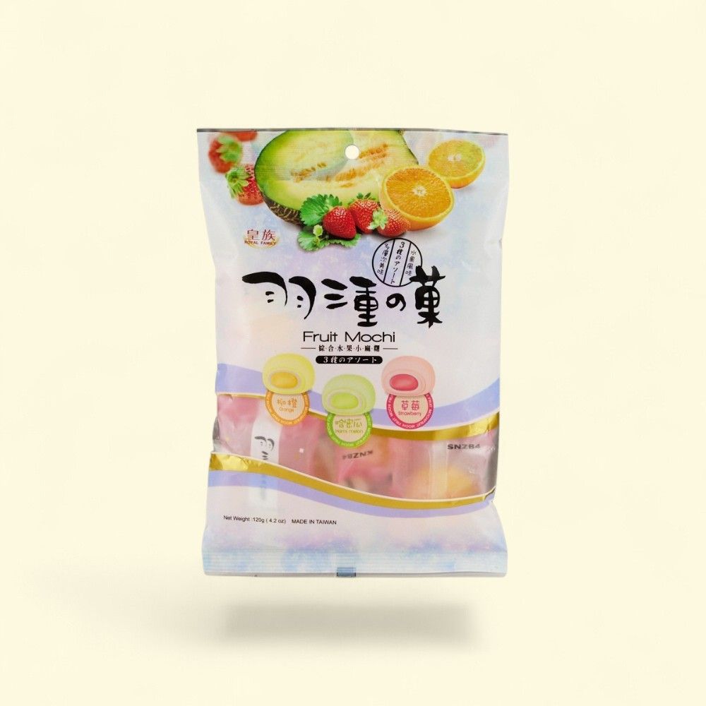 Royal Family Fruit Mochi 4.2oz — authentic US product shipped worldwide by Treatspree