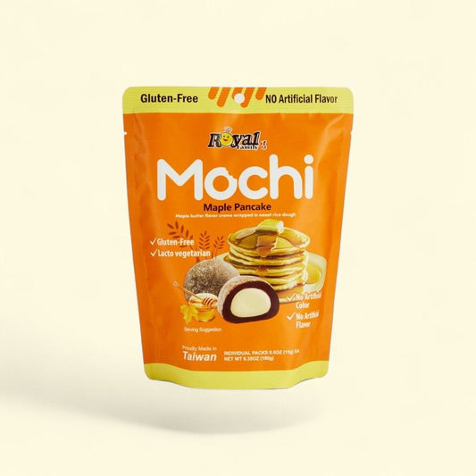 Royal Family Mochi Maple Butter & Creme Rice Cakes 6.35oz — authentic US product shipped worldwide by Treatspree