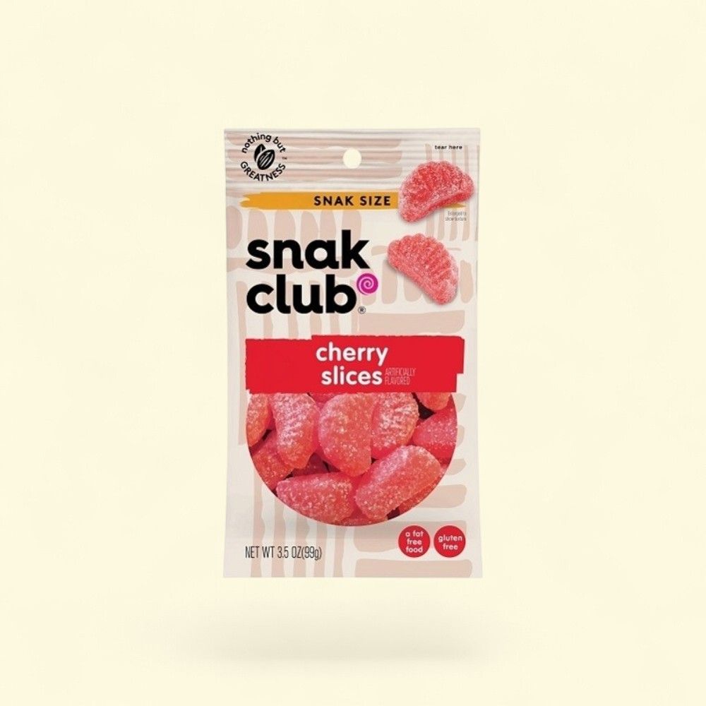 Snak Club Cherry Slices, 3.5 oz — authentic US product shipped worldwide by Treatspree
