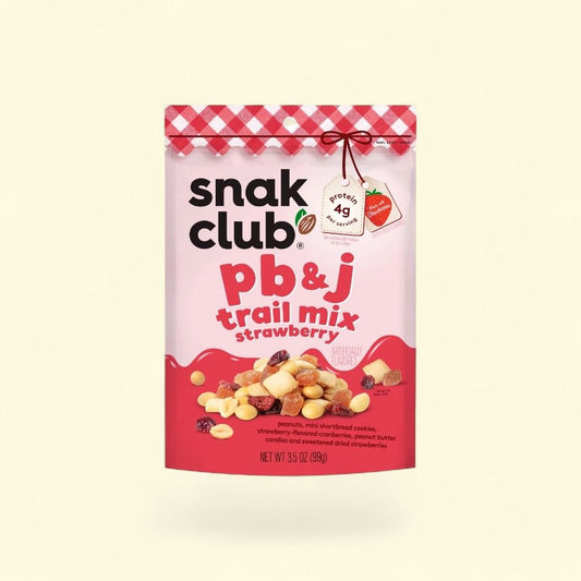 Snak Club PB&J Strawberry Trail Mix - 3.5oz — authentic US product shipped worldwide by Treatspree